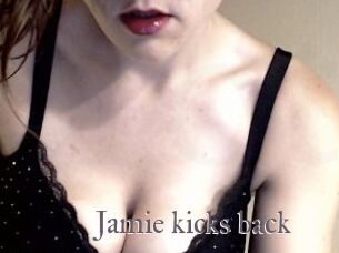 Jamie_kicks_back