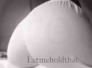 Letmeholdthat