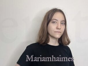Mariamhaimes