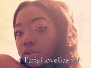 ParisLoveBae_xo